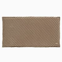 Bodenmatratze 60x120x4 cm braun gestreift