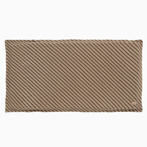 Bodenmatratze 60x120x4 cm braun gestreift
