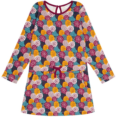 Kleid langarm Bäume