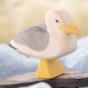 Vorschaubild Möwe Holzfigur 4 cm hoch
