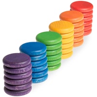 Coins 36er Set in 6 Farben – ab 18 Monaten