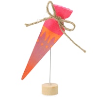 Grimm´s Einschulung Stecker Schultüte Neonpink