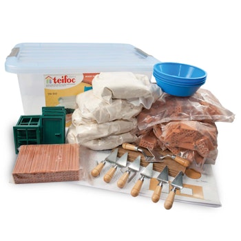 Miniatur Ziegelsteine – Gruppenbaukasten 320 Teile
