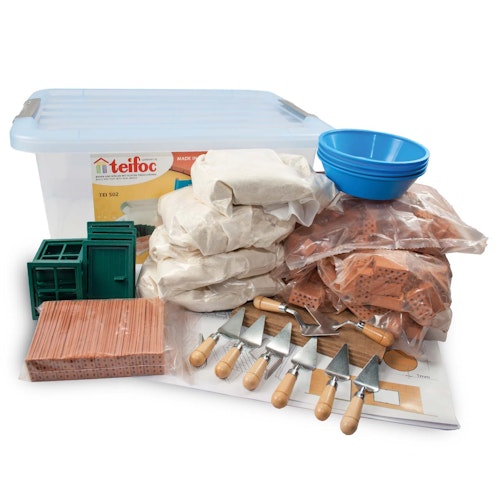 Miniatur Ziegelsteine – Gruppenbaukasten 320 Teile