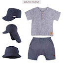 Vorschaubild Sonnenhut Nackenschutz Gummizug