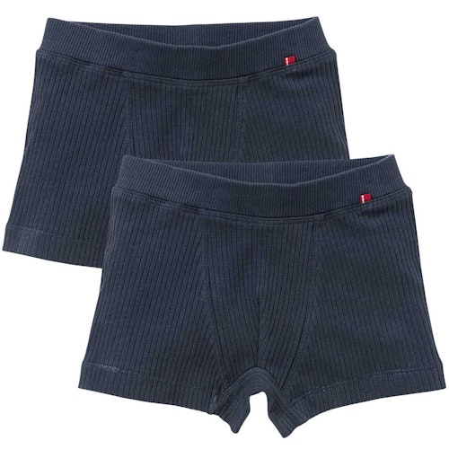 Boxershorts Doppelpack Rippstrick