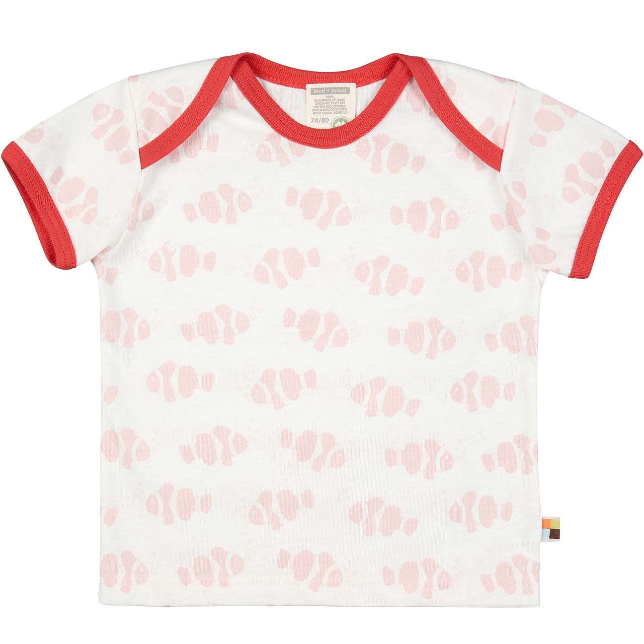 Kurzarm Shirt Fische