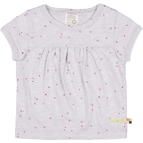 Leichtes Slub Jersey Shirt kurzarm