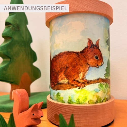 5 Lampenschirme Eentje van Margo - Waldtiere