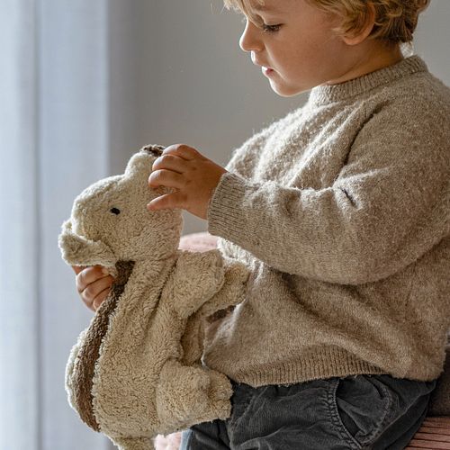 Kuscheltier Frischling klein mit Traubenkern Wärmekissen
