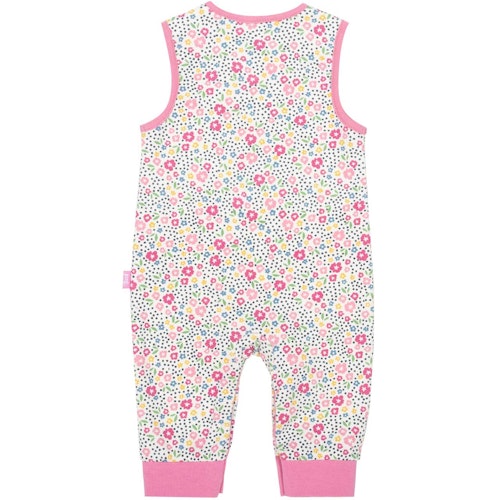 Strampler ohne Arm Blumen-Motive