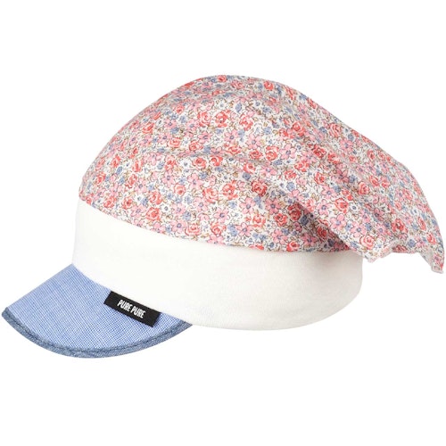 Blumen Kopftuch mit elastischem Stirnband