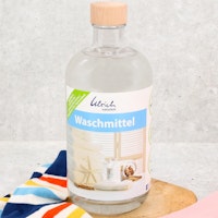 Waschmittel in wiederverwendbarer Glasflasche – 500 ml