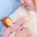 Vorschaubild Nanchen Walnussbaby Puppe – hellrosa