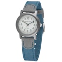 Vorschaubild Öko-Kinderuhr Blau-Grau