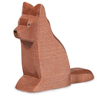 Schäferhund Holztier 7,5 cm hoch