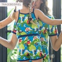 Vorschaubild Kurzer Jumpsuit Gemüse