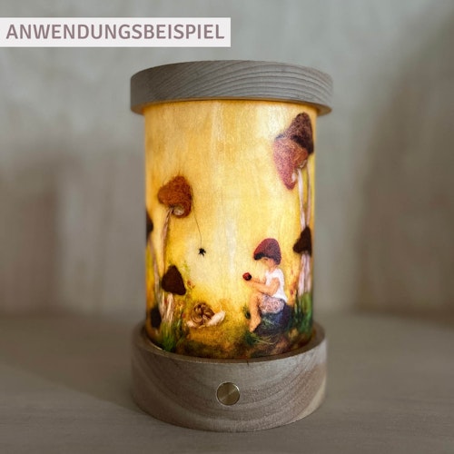 5 Lampenschirme für die Toverlux Laterne