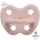 Vorschaubild Bio Schnuller rund 0-3 Monate Blume pink