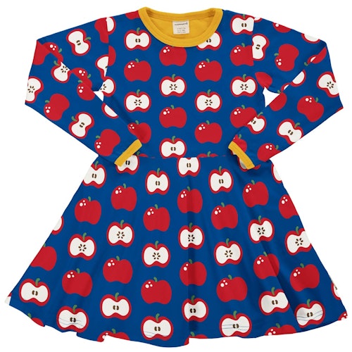 Langarm Flatterkleid Weihnachtself