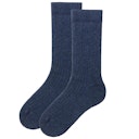 Vorschaubild Doppelpack Socken Rippe