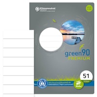Staufen Green Oktavheft liniert – Lineatur 51, DIN A6