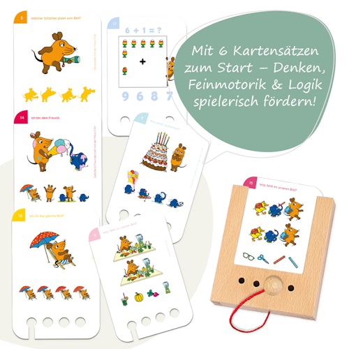 Lochkasten Starterset Die Maus 5-6 Jahre