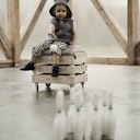 Vorschaubild Bowling Set für Kinder weiß