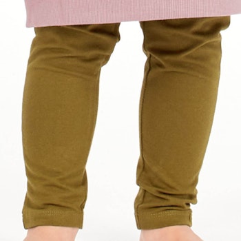 Softe Uni Leggings olivgrün