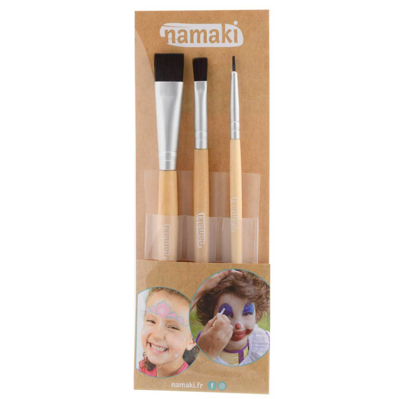 Makeup-Pinsel-Set – 3 Pinsel