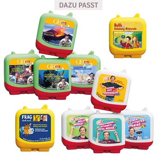 Pocket Tonies Geolino 4er-Set ab 5 Jahren