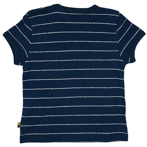 Leichtes Leinen Shirt kurzarm Streifen