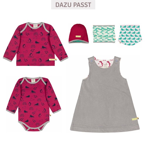 dickes Langarmshirt Pinguine + Robben