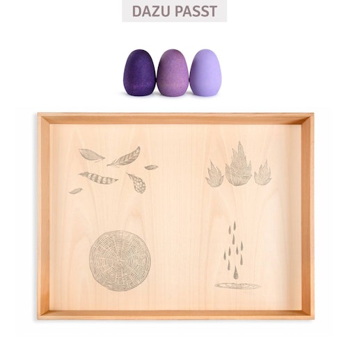 Mandala Eggs mit 36 Eiern