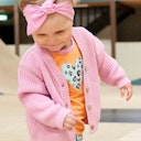 Vorschaubild T-Shirt Puffärmel Herz