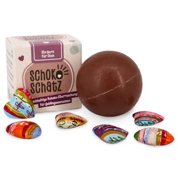 SchokoSchatz Zartbitter-Schokolade – Lieblingsmensch-Edition