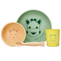 Kindergeschirr 4er-Set – bunt