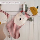 Vorschaubild Nikolaus Stiefel zum Befüllen rot