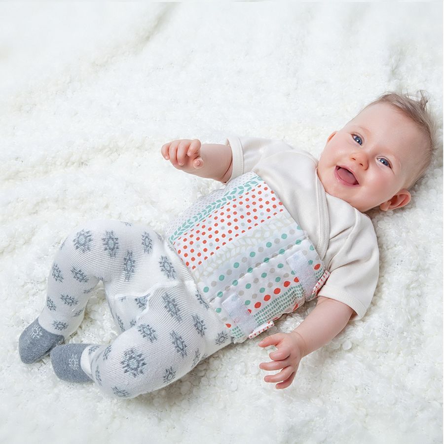 Bio-Brust- und Bauchwickel für Babys 1-12 Monate