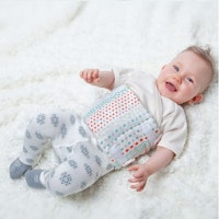 Bio-Brust- und Bauchwickel für Babys 1-12 Monate