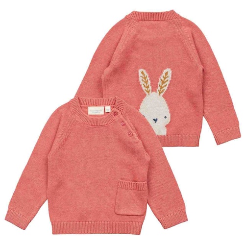 Baby Strickpullover Häschen