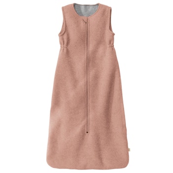 Babyschlafsack Schurwolle rosa 15 °C bis 24 °C