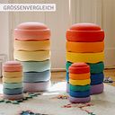 Vorschaubild Stapelstein® Winter Special Mini rainbow classic 6+1 kleine Elemente