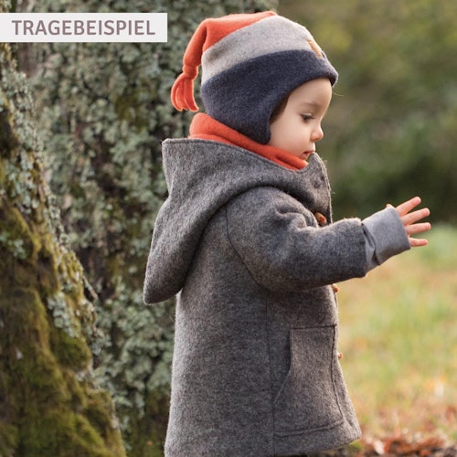 Warme Woll-Fleece Kinder Mütze