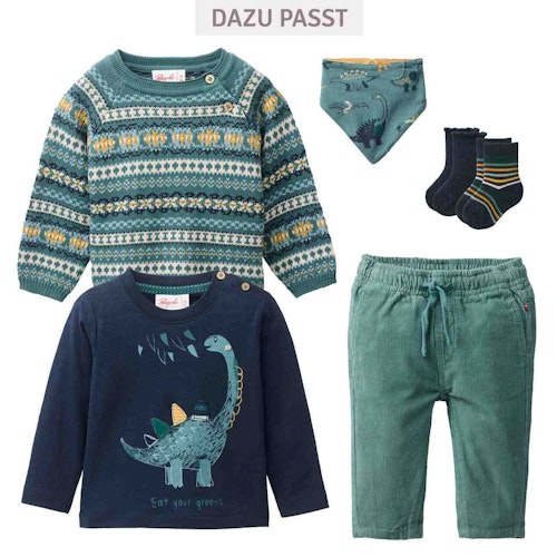 Edler Pullover Jacquardstrick