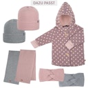 Vorschaubild Onesize Kinder Erwachsenen Beanie Merino-Kaschmir Mix rosa
