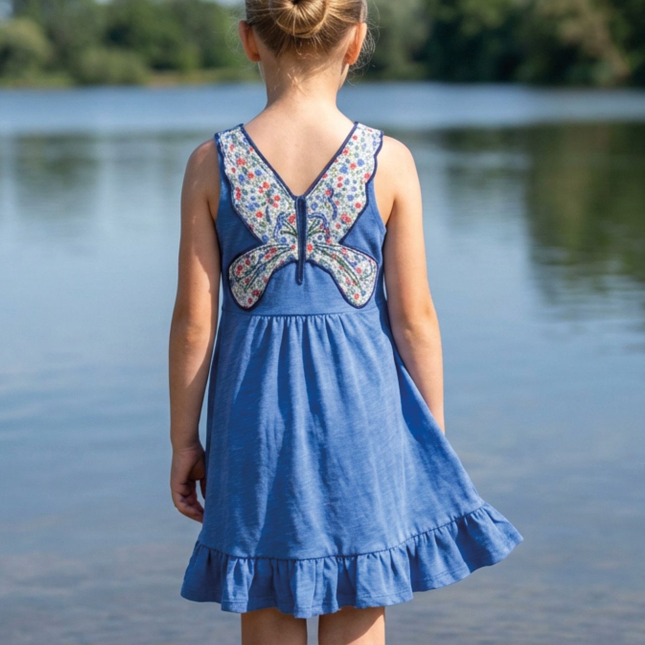 Kleid Enfant Terrible ohne Arm Motiv