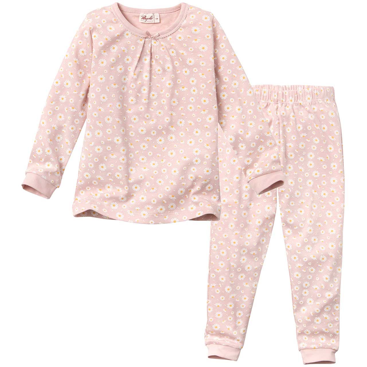 Schlafanzug People Wear Organic langarm Motiv