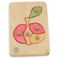Holzpuzzle Apfel ab 18 Monate
