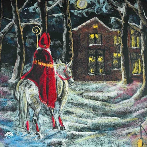 Silhouette Kapitein Kalk – Heller Dezember Mond